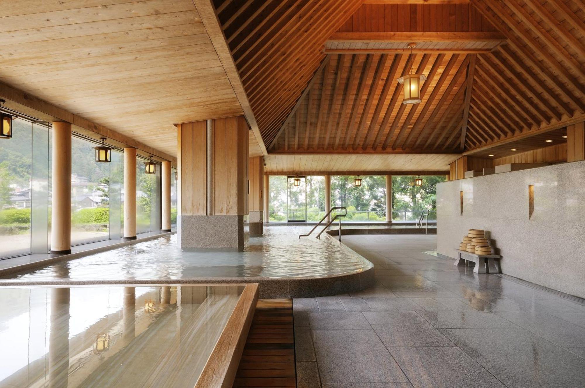 Suimeikan Gero Létesítmények fotó The interior of the Hōshika Onsen